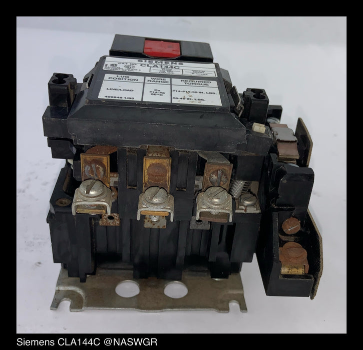 Siemens CLA144C Contactor