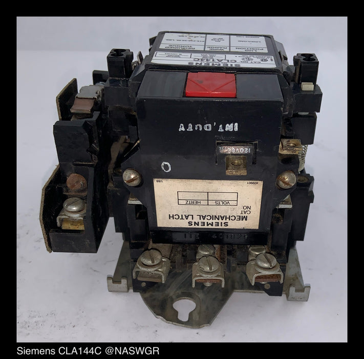 Siemens CLA144C Contactor