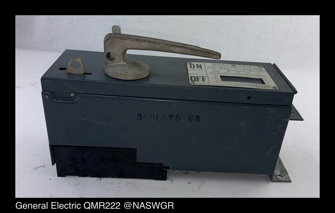 General Electric QMR222 Interrupter Switch
