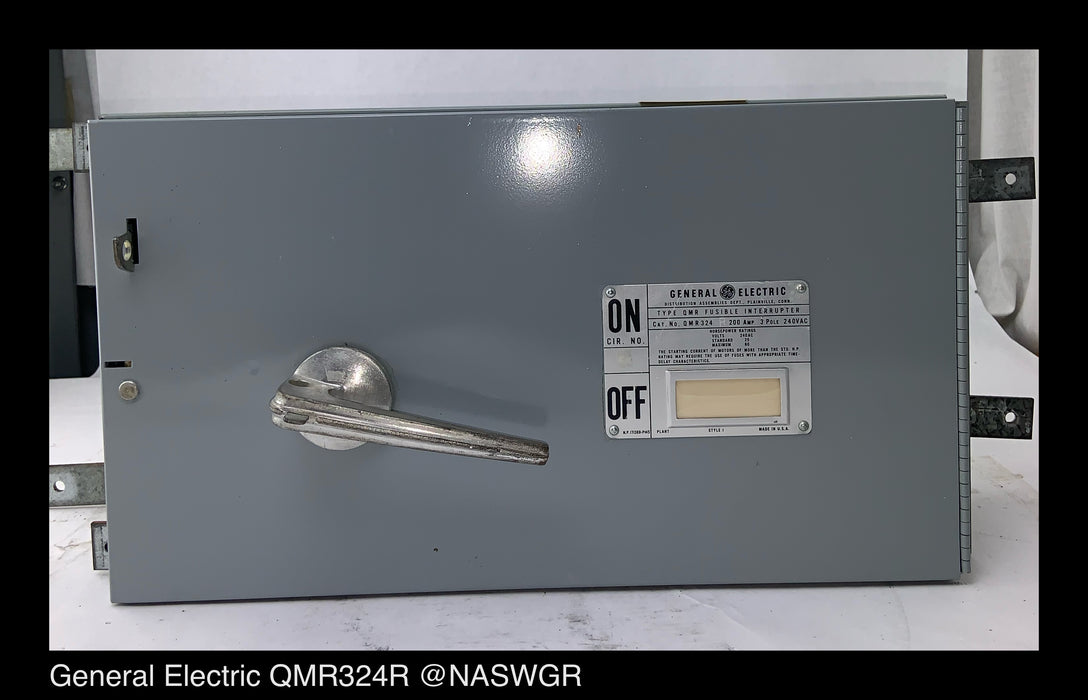 General Electric QMR324R Fusible Switch ~ 200 Amp