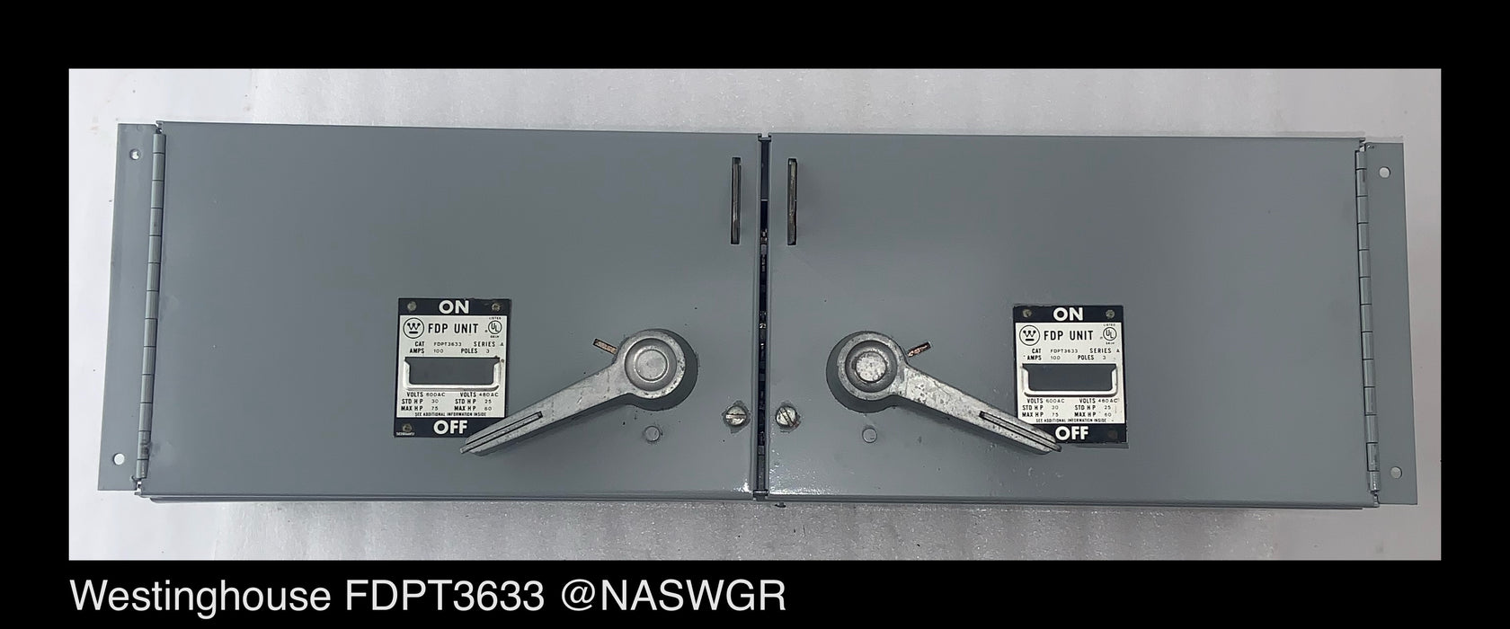 Westinghouse FDPT3633 Panel Board Switch