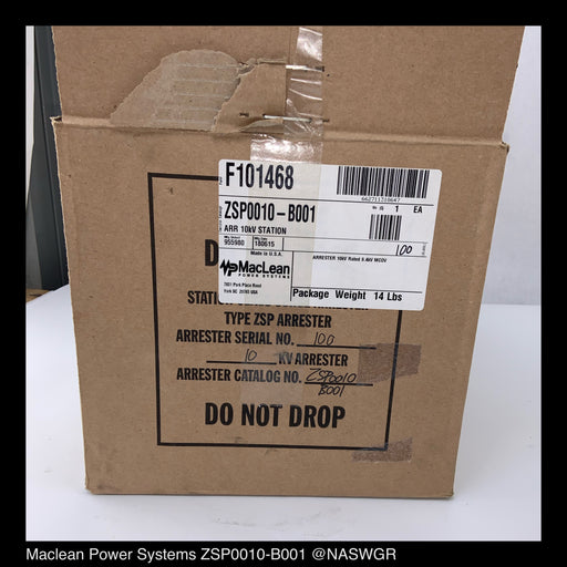 MacLean Power Systems ZSP0010-B001 Surge Arrester