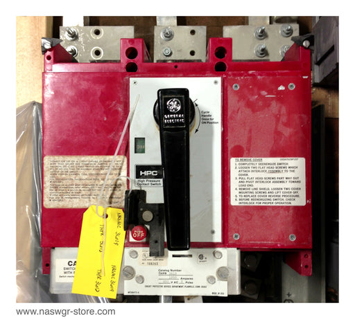 General Electric THPR3612 High Pressure Contact Switch - 1200 Amp