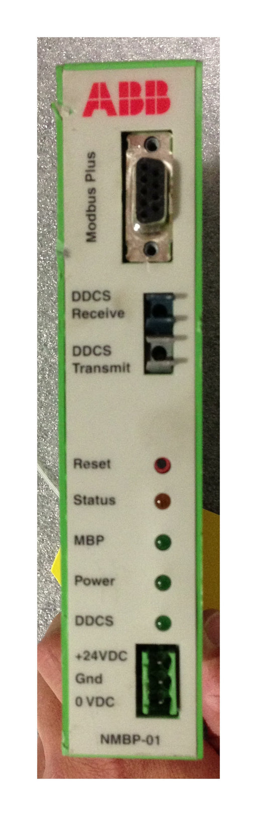 NMBP-01 , ABB NMBP01 Modbus Plus Adapter Module , SW Version 1.3 , +24 VDC , PN: NMBP-01