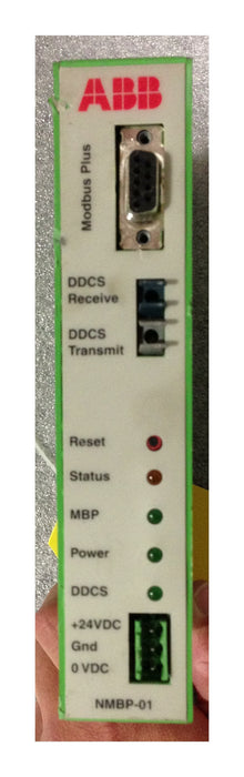 NMBP-01 , ABB NMBP01 Modbus Plus Adapter Module , SW Version 1.3 , +24 VDC , PN: NMBP-01