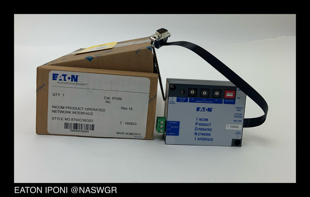 Eaton IPONI Communication Module ~ 8793C36G03 ~ Unused Surplus — North ...