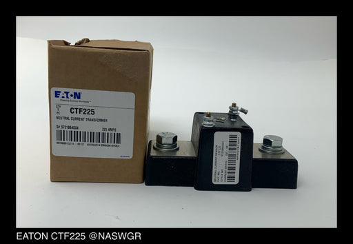 Eaton CTF225 Neutral Current Sensor ~ 225:0.06 - Unused Surplus