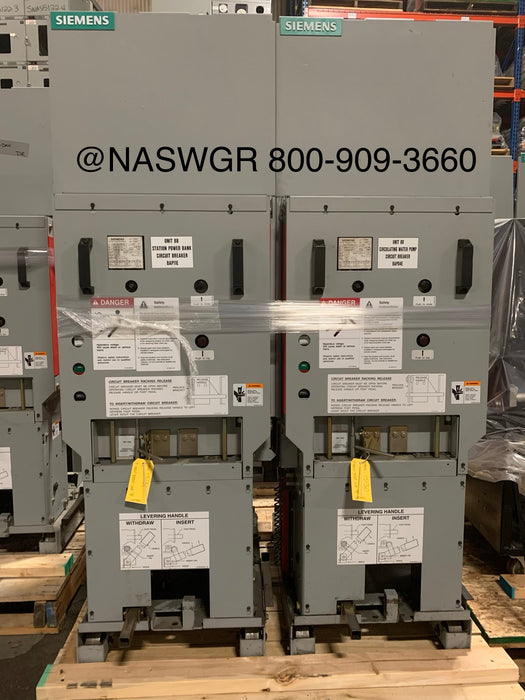 Siemens 5-MSV-350C-1200-78 Vacuum Circuit Breaker