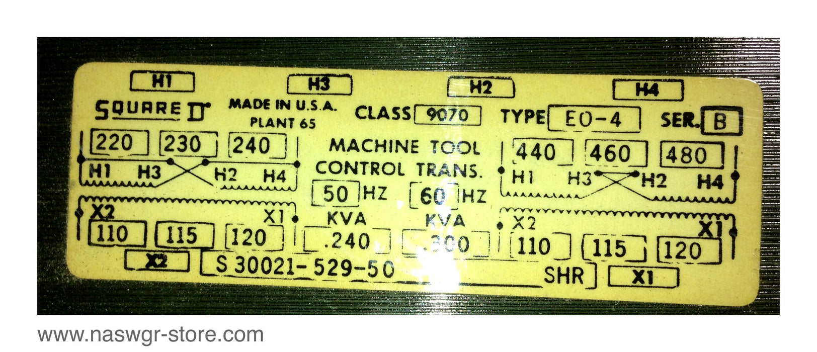 Q6122170-D-LR ~ SPO-2 ~ CFP2T12 ~ Square D Lighting Contactor