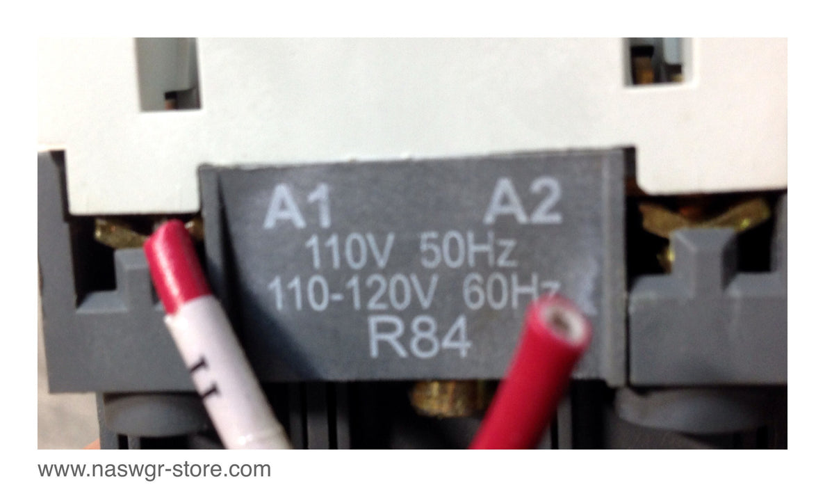 A30-30-01 , ABB A30-30-01 Contactor , 4 Pole , 30 Amp , Coil: R84 , 110-120V , PN: A30-30-01