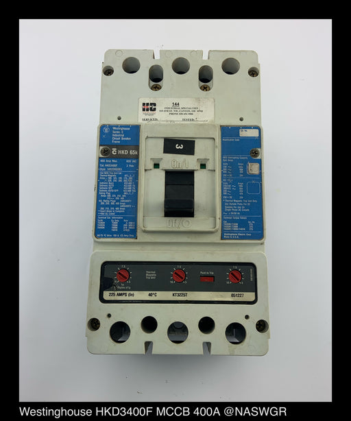 Westinghouse HKD3400F Molded Case Circuit Breaker ~ 225 Amp