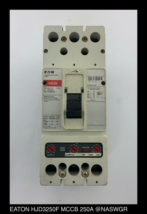 Eaton HJD3250F Molded Case Circuit Breaker ~ 90 Amp