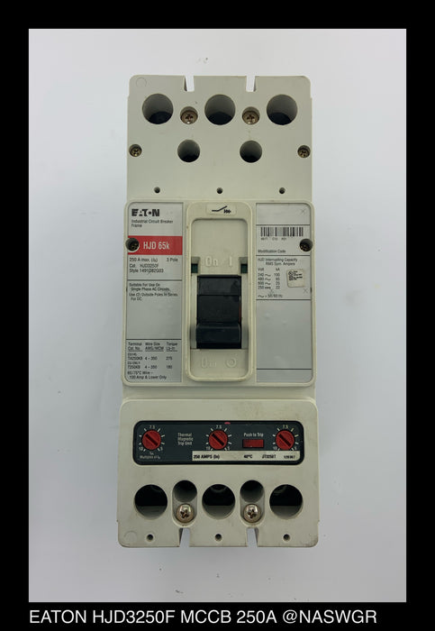 Eaton HJD3250F Molded Case Circuit Breaker ~ 90 Amp