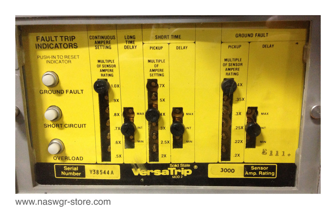 GE PowerBreak TPSS8630DGA3FC Circuit Breaker (M/O,D/O Houston Style) - 3000 Amp