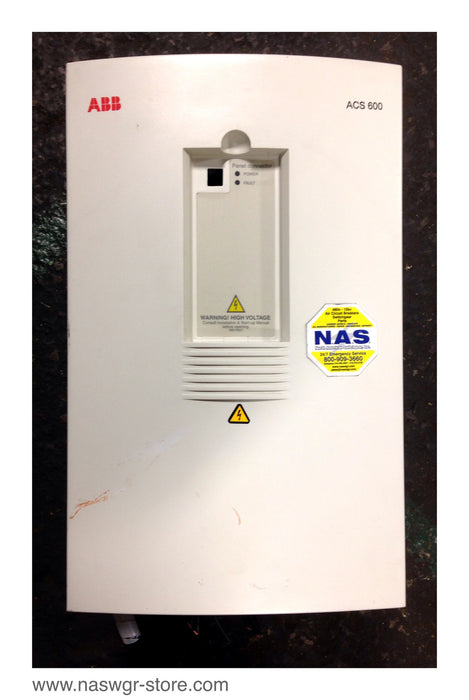 ABB ACS 600 FREQUENCY DRIVE ACS601-0006-4-S00B1200801 , Code: 3AUA489999N315 Minor Crack