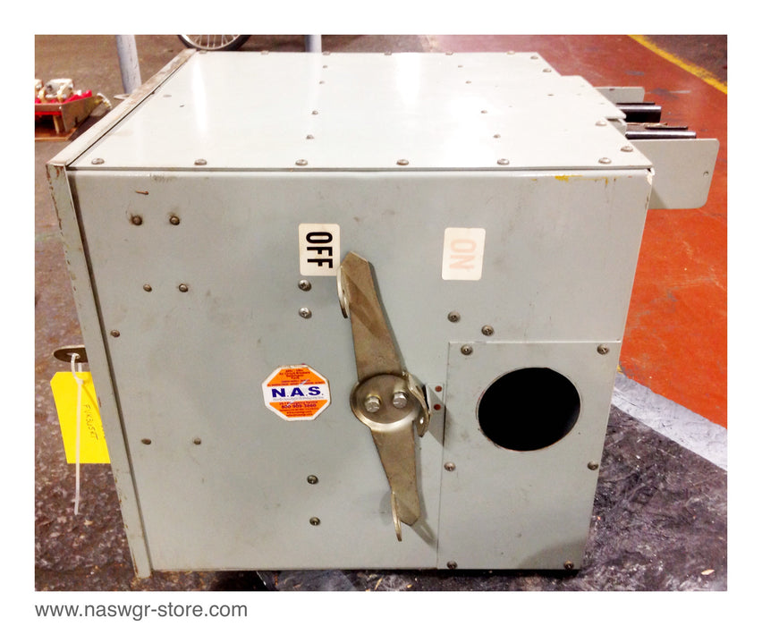 FVK365RT , GE FVK365RT Bus Plug , 400 Amp , 600 V , 3 Phase , 3 Wire , 3 Pole , *Fuses not included* , *Missing 1 Insulator* , PN: FVK365RT