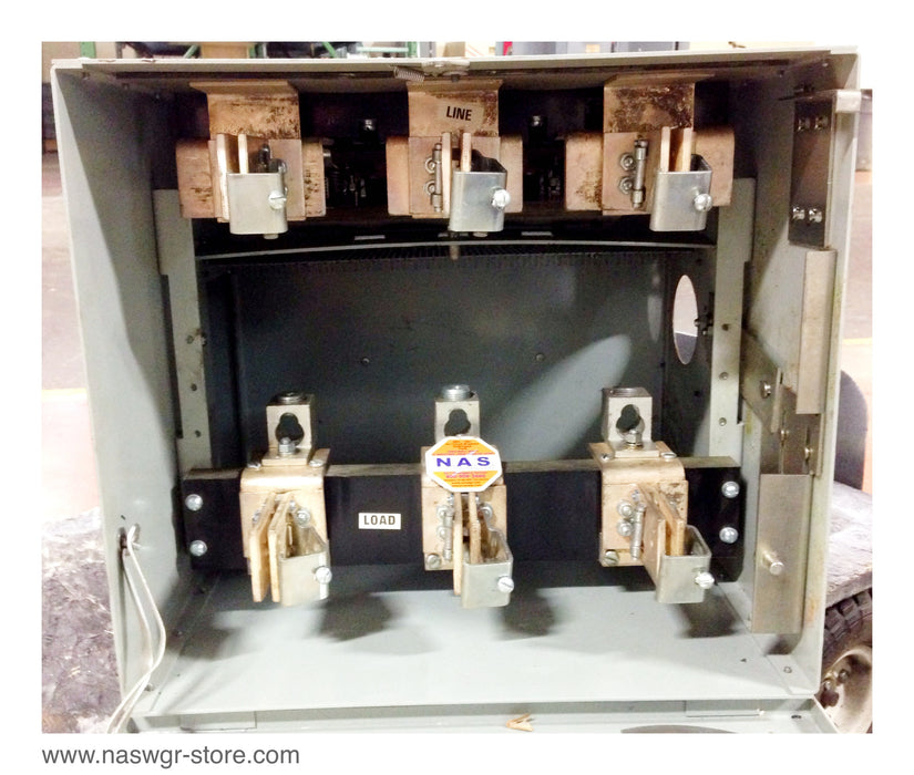 FVK365RT , GE FVK365RT Bus Plug , 400 Amp , 600 V , 3 Phase , 3 Wire , 3 Pole , *Fuses not included* , *Missing 1 Insulator* , PN: FVK365RT
