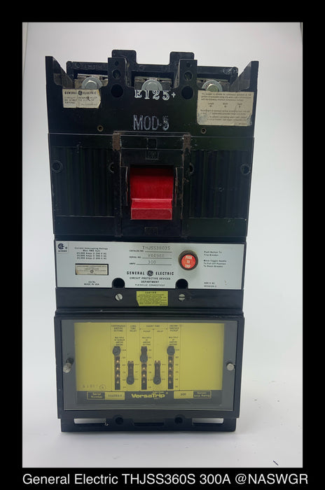General Electric THJSS3603S Molded Case Circuit Breaker ~ 300 A