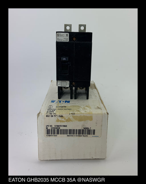 Eaton GHB2035 Molded Case Circuit Breaker ~ 35 Amp - Unused Surplus