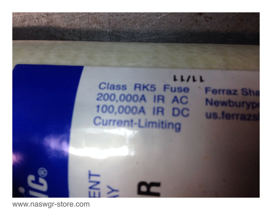 Ferraz Shawmut TRS350R Dual Element Time Delay Fuse - 300 Amp, 600v - Unused