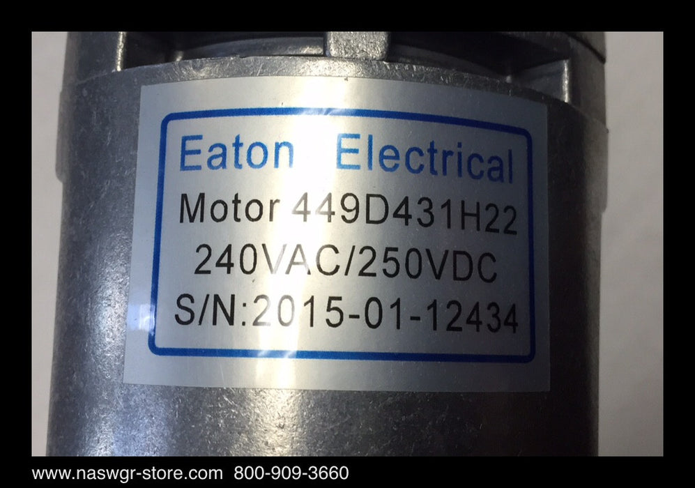 449D431H22 ~ Eaton 449D431H22 Charging Motor