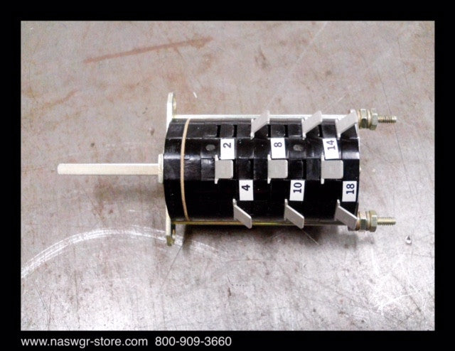 0209B4825P001 ~ General Electric / Powell 0209B4825P001 Auxiliary Switch for type VB1 breaker with ML-18 mech.