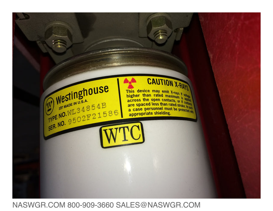 Westinghouse 50VCP-WR250 Circuit Breaker ~ Allis Chalmers MA-250 Circuit Breaker