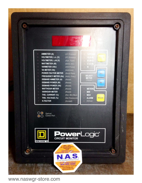 CM-2350 - Square D CM-2350 PowerLogic Circuit Monitor - Class 3020