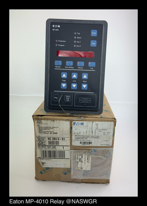 Eaton MP-4000, 66D2206G01 Motor Protection Relay - Unused