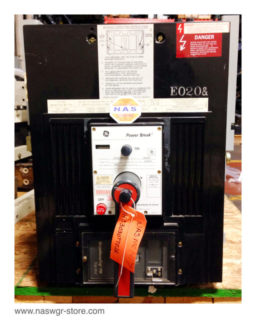 GE PowerBreak THC3030TTE1R Circuit Breaker (E/O,D/O) - 3000 Amp