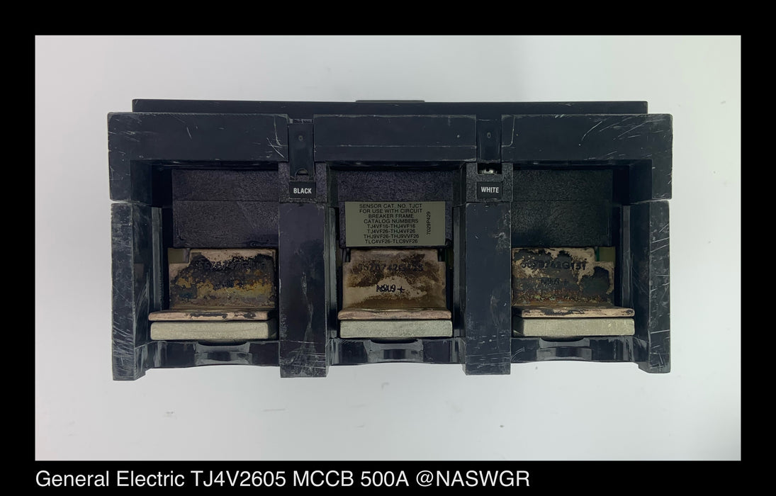 General Electric TJ4V2605 Molded Case Circuit Breaker ~ 500 Amp