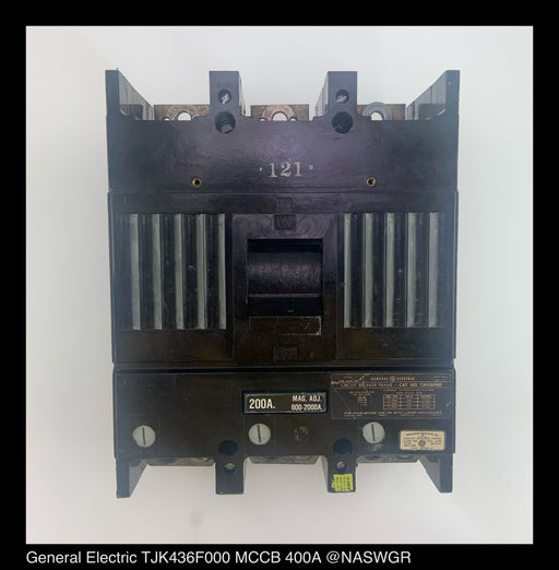 GE TJK436F000 Molded Case Circuit Breaker ~ 200 Amp