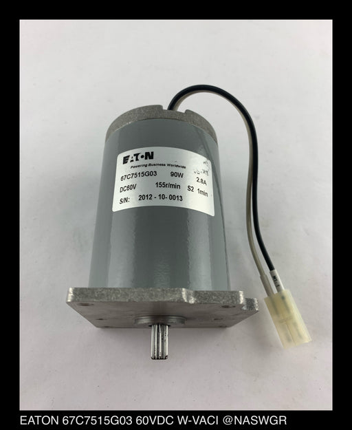 67C7515G03 EATON W-VAC Spring Charging Motor 60VDC 65A7013G13