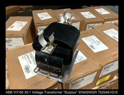 ABB VIY-60, 7525A61G10 Voltage Transformer - 35:1 Ratio - Unused