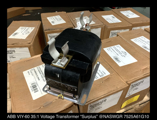7525A61G10 ABB VIY-60 Voltage Transformer 35:1 Ratio 50Hz