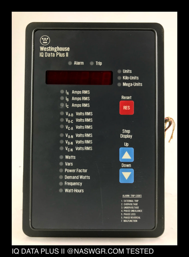 Precise Dat Plus Ii Westinghouse 2D78522 IQ DATA PLUS II , 5275C54G01 , 5281C55G01 — North ...
