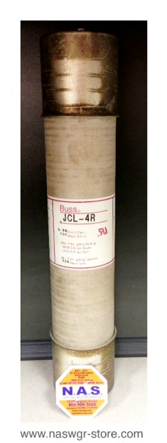 JCL-4R , Bussmann JCL-4R Fuse , 5.08KV AC (Max.) , 130 Amps , 60 Hz , PN: JCL-4R