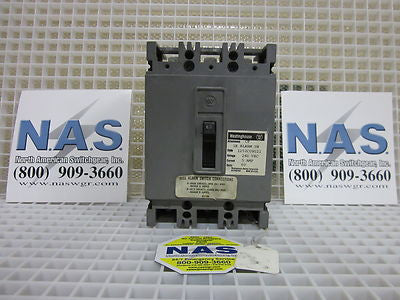 Westinghouse HFB3060V Molded Case Circuit Breaker 
