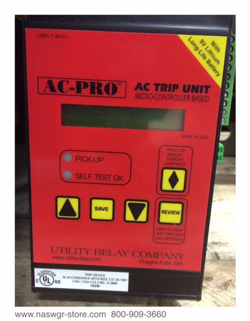 Allis Chalmers LA-1600 Circuit Breaker (M/E/O,D/O) - 1600 Amp
