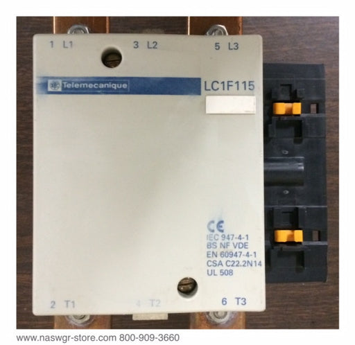 LC1F115 ~ Telemecanique LC1F115 Contactor
