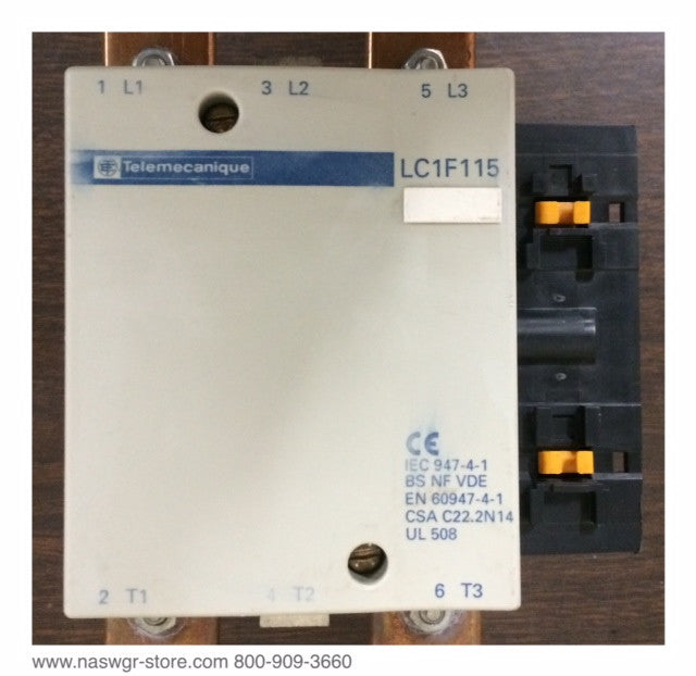 LC1F115 ~ Telemecanique LC1F115 Contactor