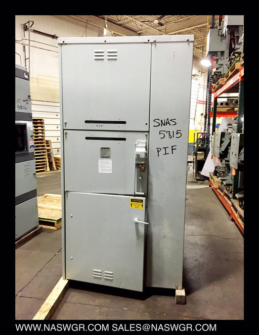 General Electric PIF Style Load Interrupter Switch ~ 15kV 600 amp GE PIF