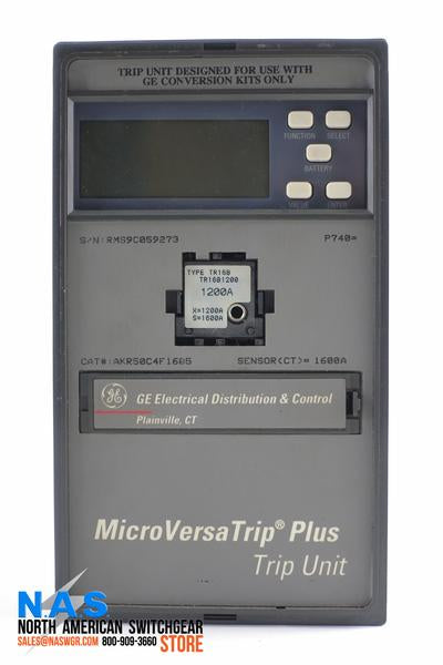 GE AKR50C4F1605 Microversa Trip Plus