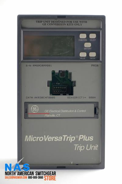 GE AKR30C4F0805 Microversa Trip PLUS