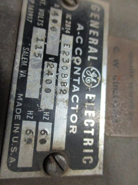 IC2814E230BB2 General Electric IC2814 AC Contactor