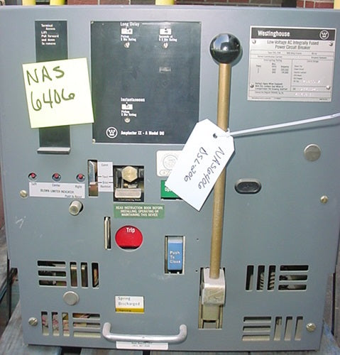 DSL-206 - Westinghouse Low Voltage AC Integrally Fused Circuit breaker