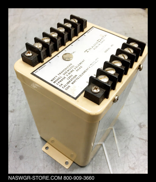 20EWS501 ~ TransData Watt Transducer 20EWS501