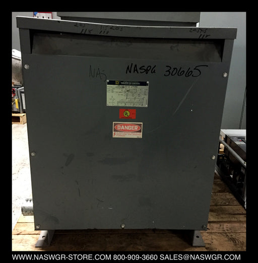 34749-17212-023 ~ Square D Sorgel 112T3H Transformer 112.5 KVA