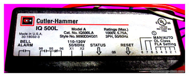 IQ500LA ~ Cutler Hammer IQ500LA Relay