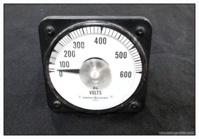 GE ~ 600 AC Voltmeter ~ AB30